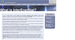 Desktop Screenshot of interenerstat.org