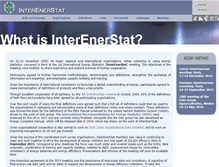 Tablet Screenshot of interenerstat.org